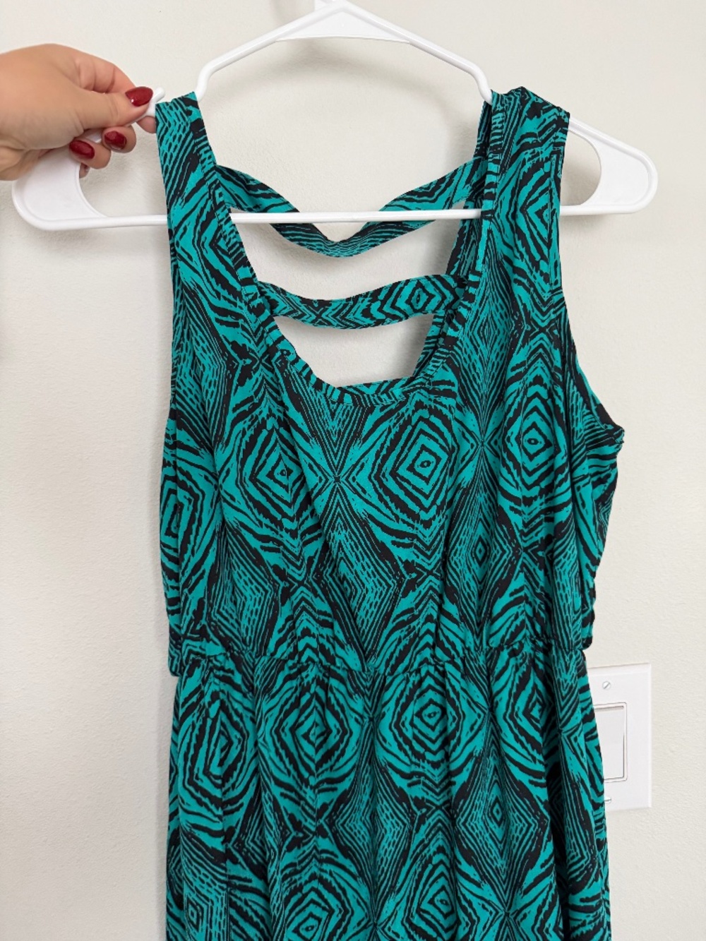 Deb Size Medium Teal Dress